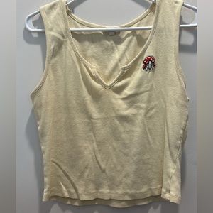 Yellow Mushroom Tank Top